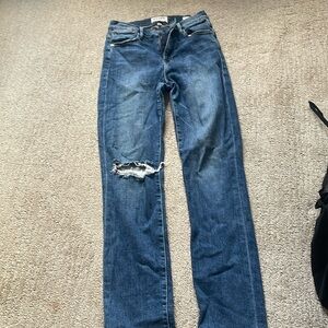 FRAME denim dark wash jeans